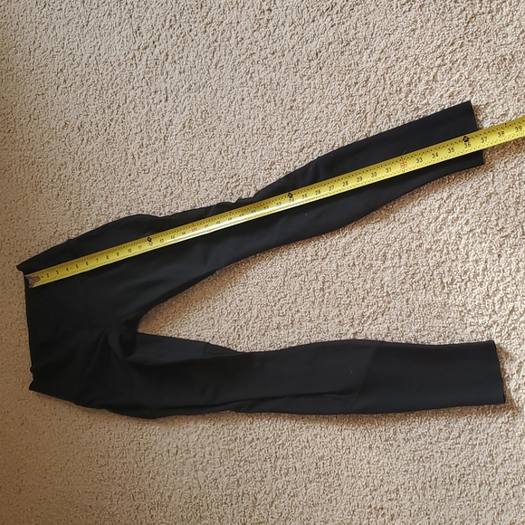 Sold Lululemon zoned high waist tight tiny ispolka dot mesh lace full length … - Picture 7 of 11